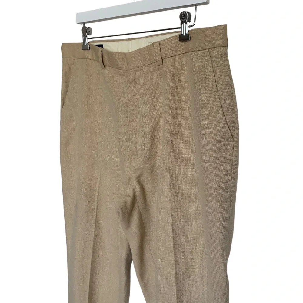 Polo Golf Ralph Lauren Blue Label Linen Blend Pants Sz 36